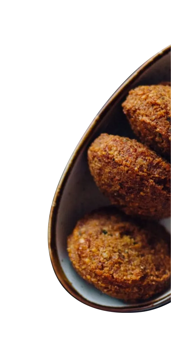 half-falafel-left